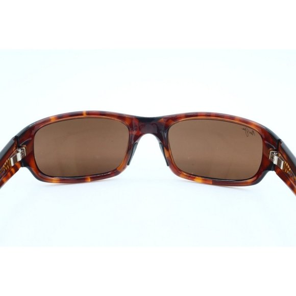 Maui Jim Stingray MJ 103-10 Rectangle Tortoise Sunglasses Polarized Brown  (B) - Picture 4 of 7